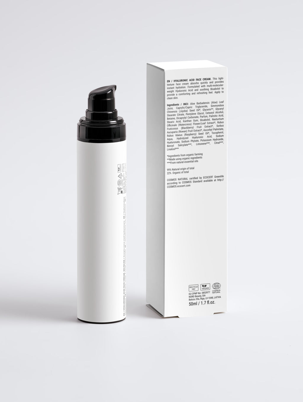 Hyaluronic Acid Face Cream